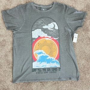 O'Neill Graphic Tee with Sun and Wave